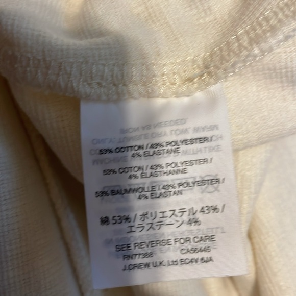 Madewell women’s medium 8 10 tank top shirt cream beige cross back solid basic - Picture 6 of 8